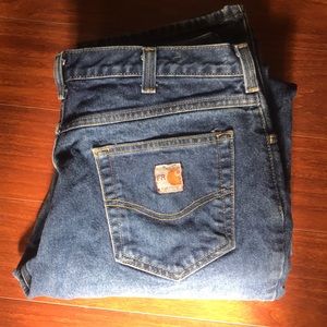 Flame Resistant Carhartt blue jeans